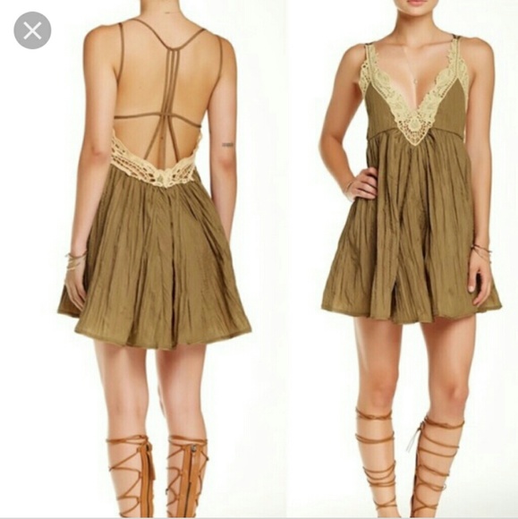 Free People Dresses & Skirts - Free People Breathless Mini Dress Sz S Coachella
